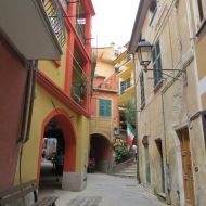 Colorful buildings of Monterosso