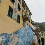 Mural in Riomaggiore