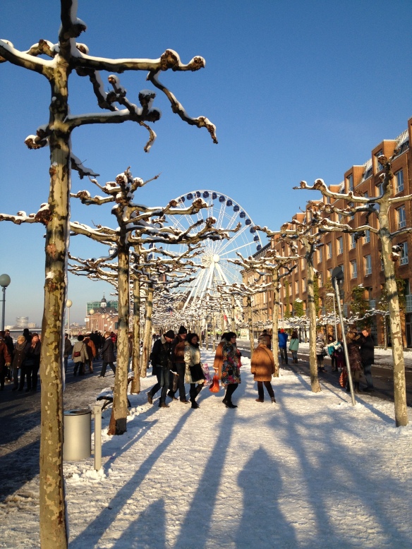 Dusseldorf: charming and magical in the snow